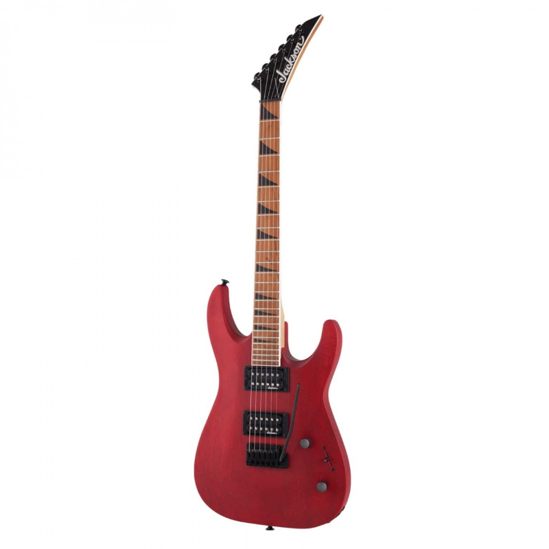 Jackson JS Series Dinky™ Arch Top JS24 DKAM, Caramelized Maple Fingerboard, Red Stain