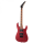 Jackson JS Series Dinky™ Arch Top JS24 DKAM, Caramelized Maple Fingerboard, Red Stain