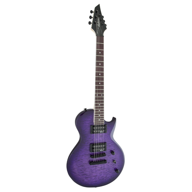 Jackson JS Series Monarkh SC JS22Q Transparent Purple Burst 2916901592