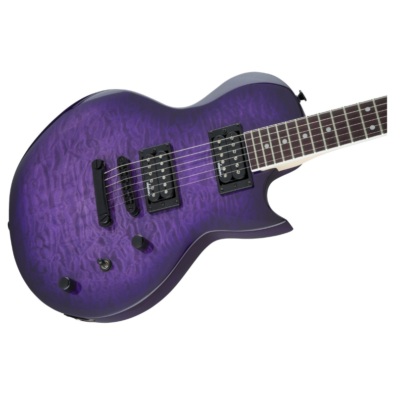 Jackson JS Series Monarkh SC JS22Q Transparent Purple Burst 2916901592