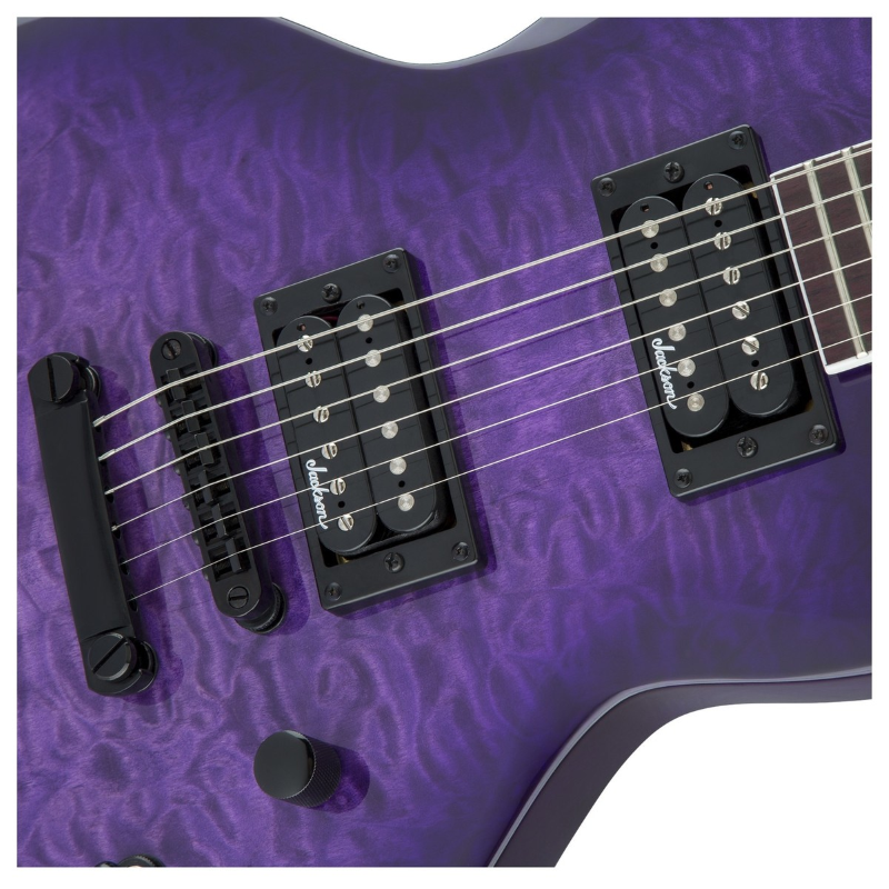 Jackson JS Series Monarkh SC JS22Q Transparent Purple Burst 2916901592