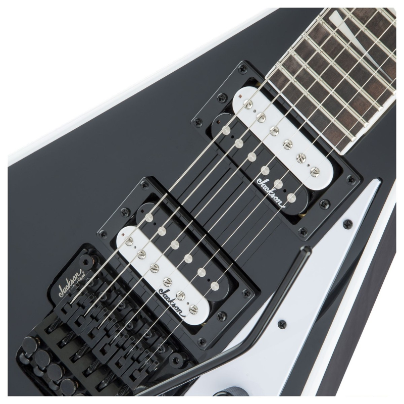Jackson JS Series Rhoads JS32 Black with White Bevels 2910137572
