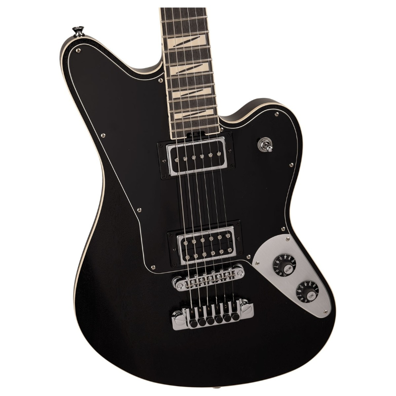 Jackson Pro Series Signature Lee Malia LM-87, Amaranth Fingerboard, Open Pore Black 2919997503