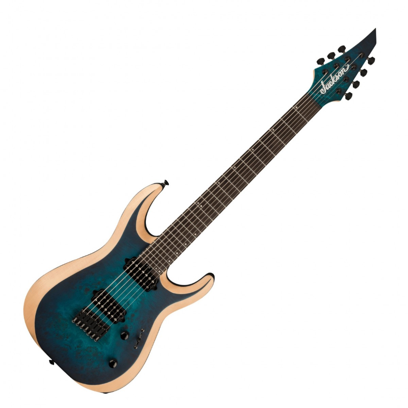 Jackson Pro Plus Series DK Modern MDK7P HT, Ebony Fingerboard, Chlorine Burst