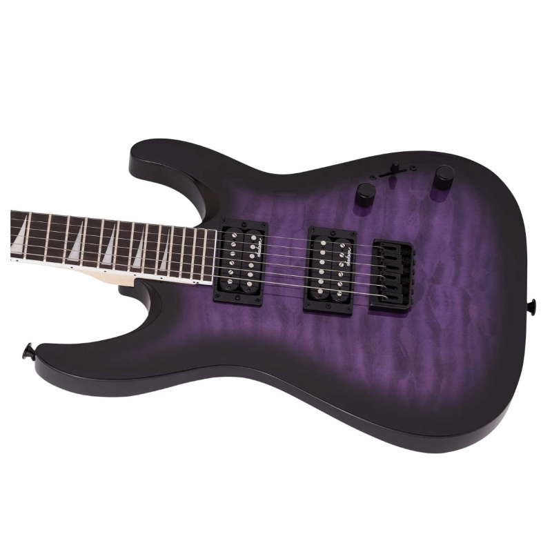 Jackson JS Series Dinky™ Arch Top JS32Q DKA Transparent Purple Burst 2918804592