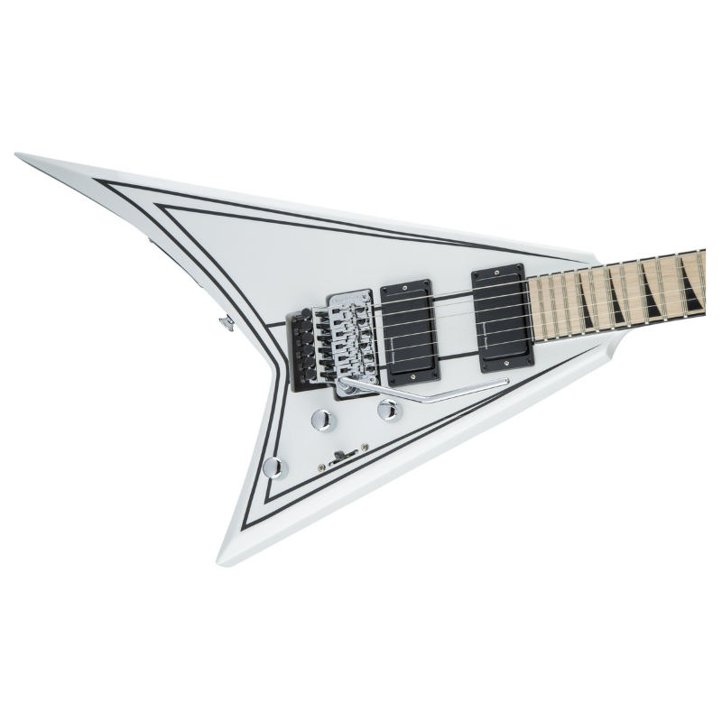 Jackson X Series Rhoads RRX24M Snow White with Black Pinstripes 2916322548