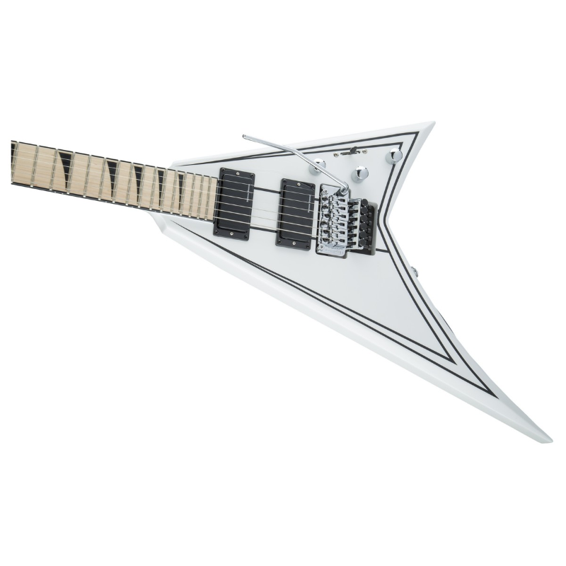 Jackson X Series Rhoads RRX24M Snow White with Black Pinstripes 2916322548