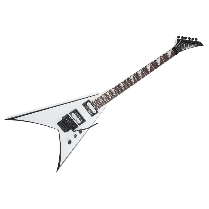 Jackson JS Series King V™ JS32 White with Black Bevels 2910224577