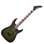 Jackson JS Series Dinky™ Arch Top JS32Q DKA HT, Amaranth Fingerboard, Transparent Green Burst