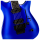Jackson Pro Plus Series DKA, Ebony Fingerboard, Indigo Blue