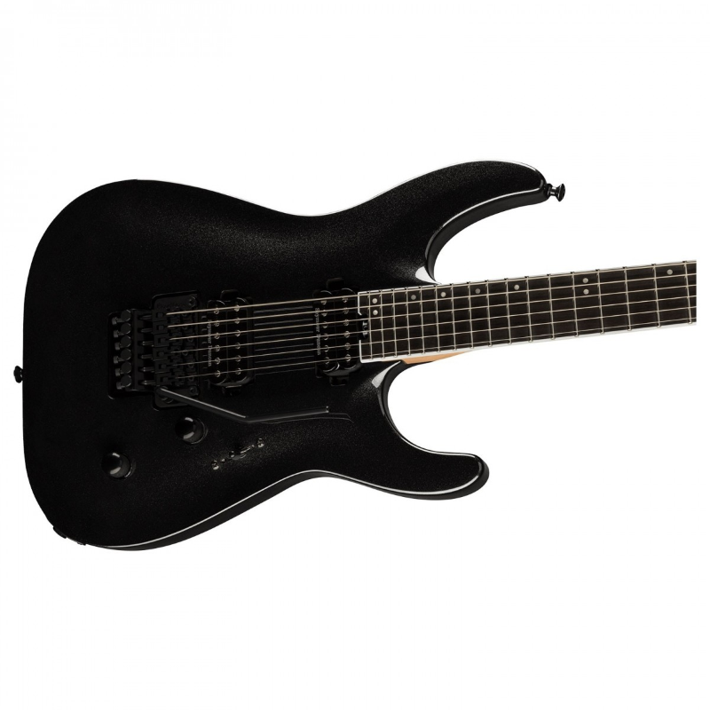 Jackson Pro Plus Series DKA, Ebony Fingerboard, Metallic Black