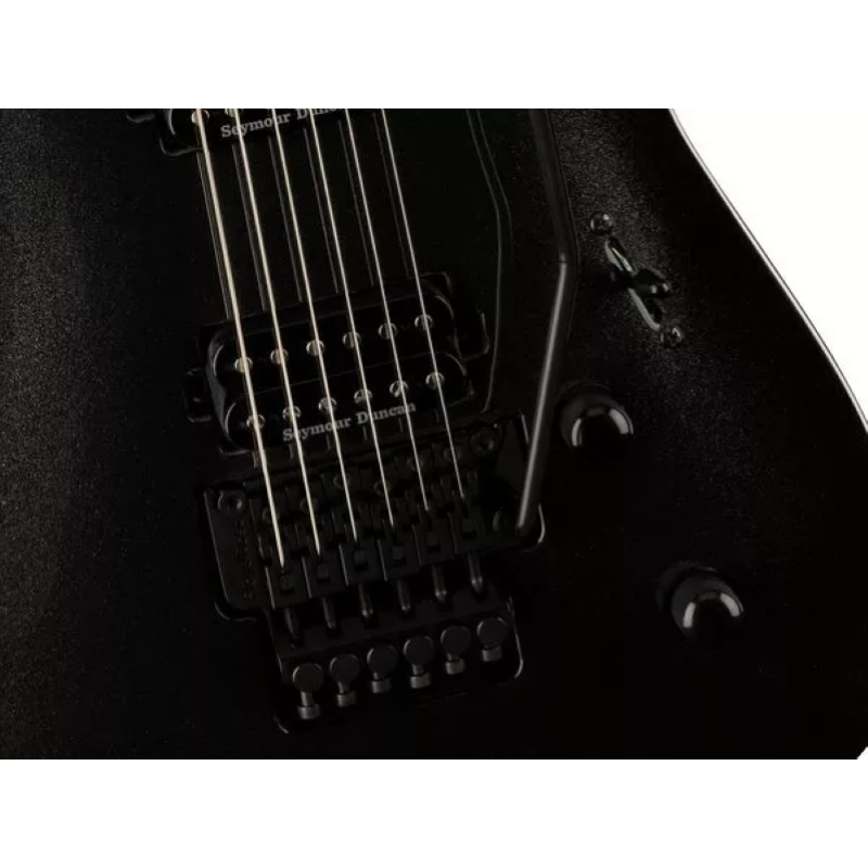 Jackson Pro Plus Series DKA, Ebony Fingerboard, Metallic Black
