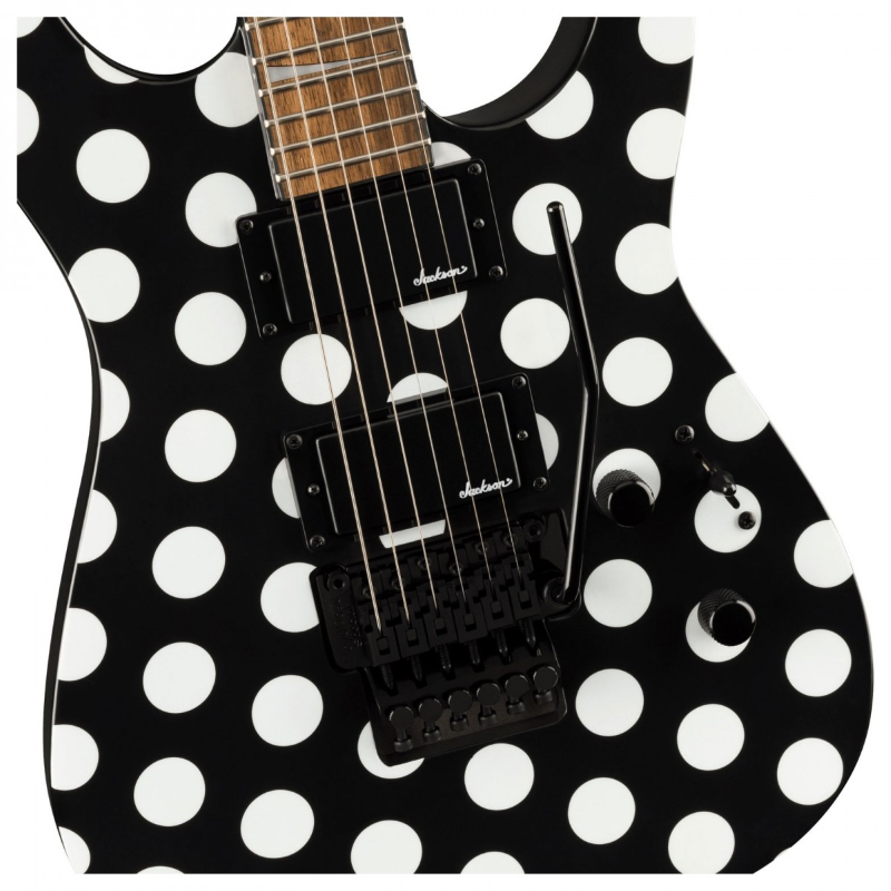 Jackson X Series Soloist™, SLX DX, Laurel Fingerboard, Polka Dot