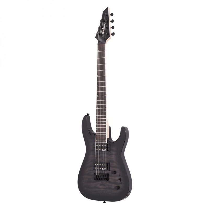 Jackson JS Series Dinky™ Arch Top JS22Q-7 DKA HT,  Transparent Black Burst 2918804585