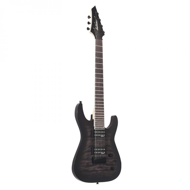 Jackson JS Series Dinky™ Arch Top JS22Q-7 DKA HT,  Transparent Black Burst 2918804585