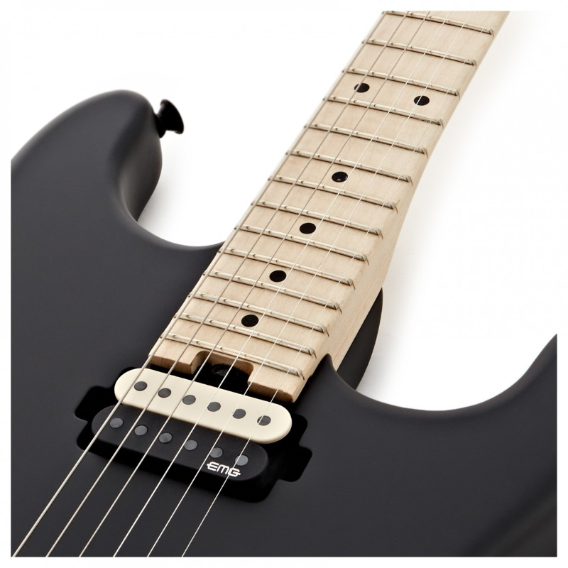 Charvel Jim Root Signature Pro-Mod San Dimas® Style 1 HH FR M, Maple Fingerboard, Satin Black