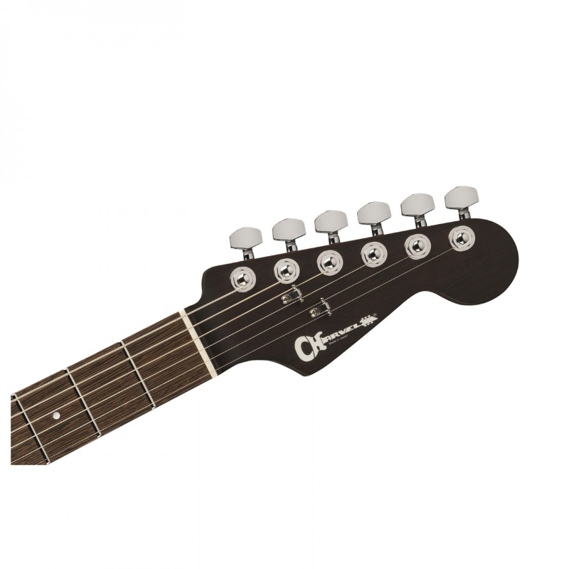 Charvel MJ DK24 HSH 2PT W Mahogany with Flame Maple, Wenge Fingerboard, Antique Burst