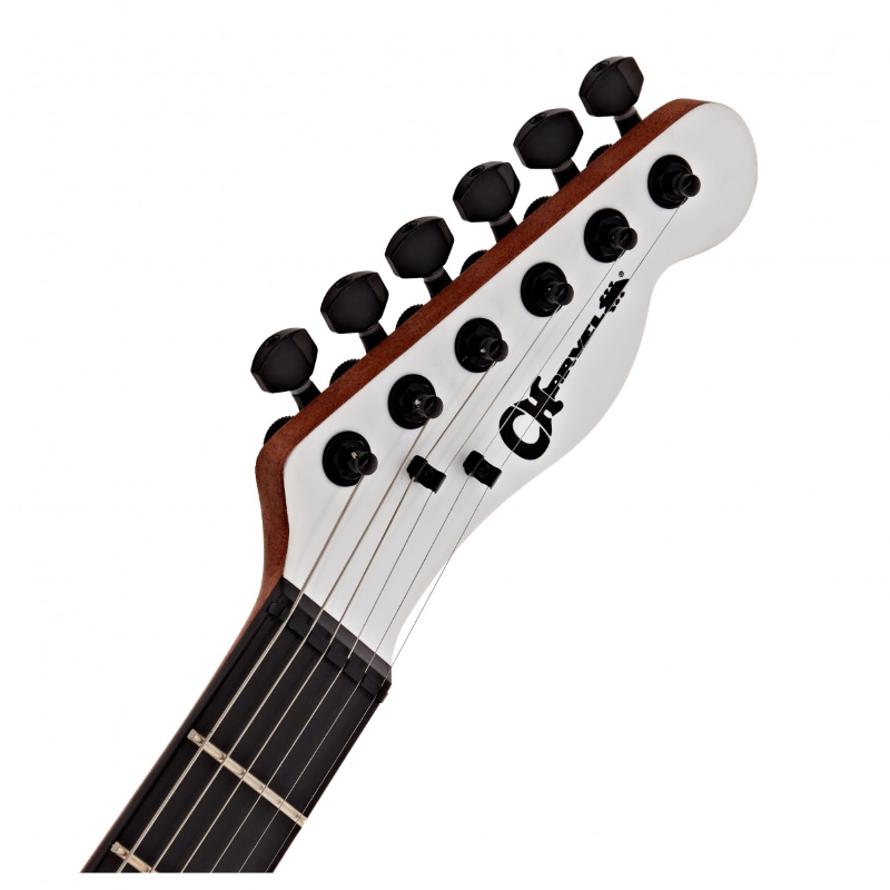 Charvel Joe Duplantier Signature Pro-Mod San Dimas® Style 2 HH, Ebony Fingerboard, Satin White 2976181398