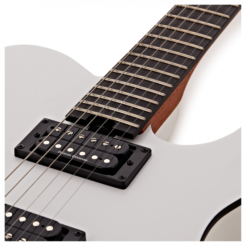 Charvel Joe Duplantier Signature Pro-Mod San Dimas® Style 2 HH, Ebony Fingerboard, Satin White 2976181398
