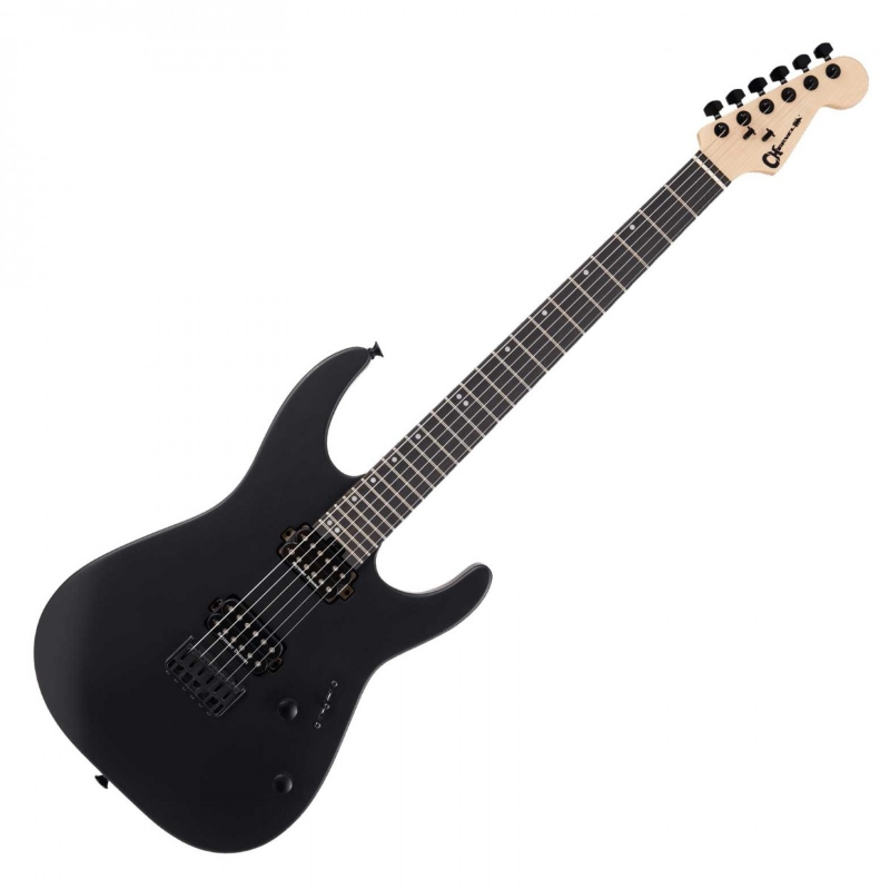 Charvel Pro-Mod DK24 HH HT E, Ebony Fingerboard, Satin Black 2969851568
