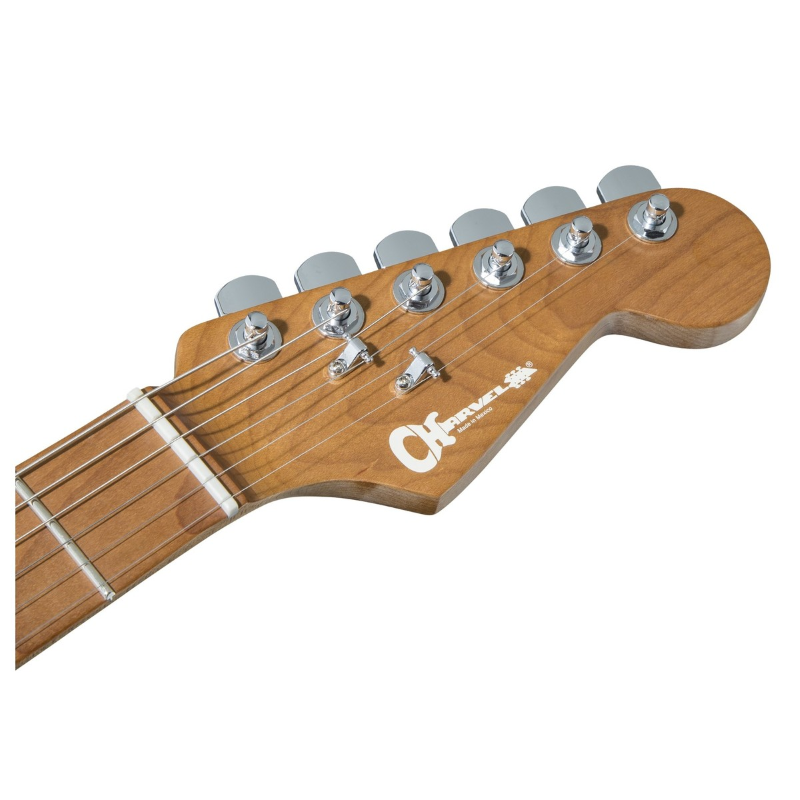 Charvel Pro-Mod DK24 HH 2PT CM LH, Caramelized Fingerboard, Gloss Black