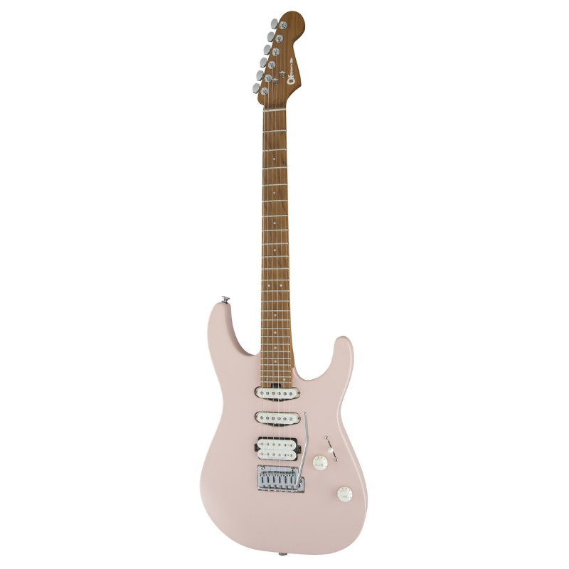 Charvel Pro-Mod DK24 HSS 2PT CM Satin Shell Pink 2969433519