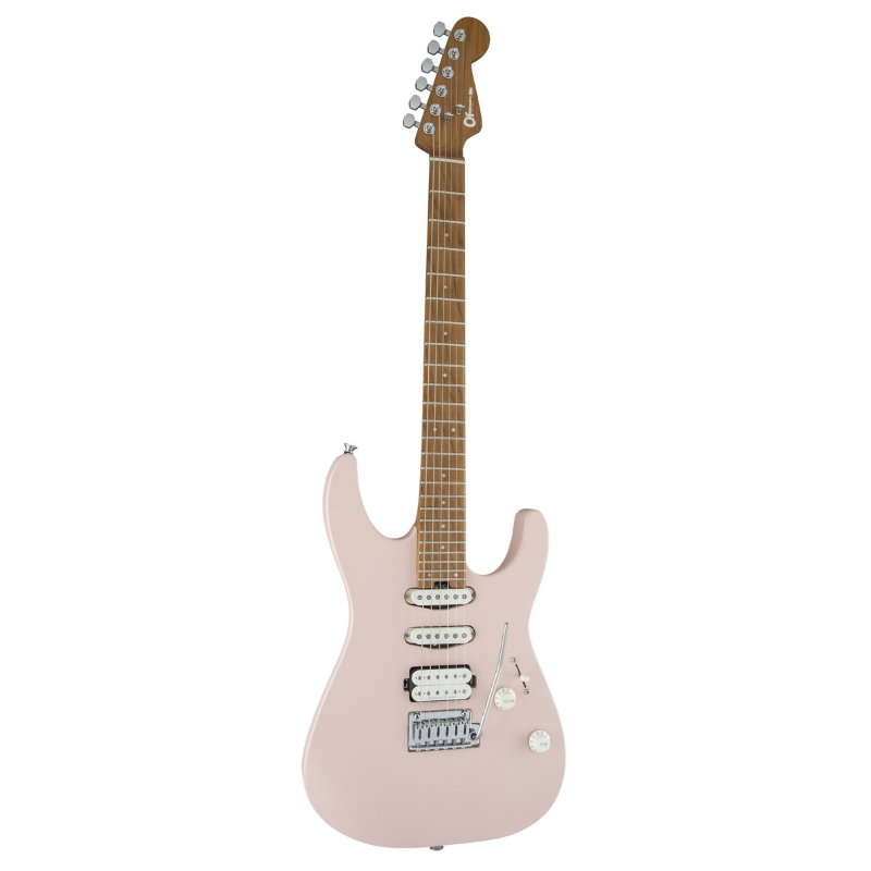 Charvel Pro-Mod DK24 HSS 2PT CM Satin Shell Pink 2969433519