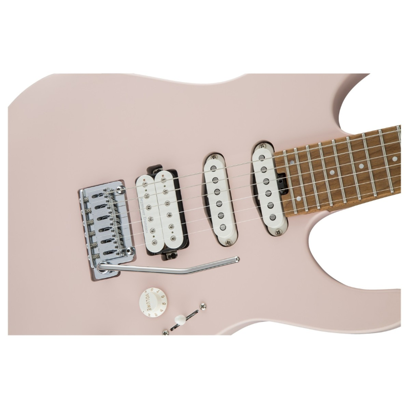 Charvel Pro-Mod DK24 HSS 2PT CM Satin Shell Pink 2969433519