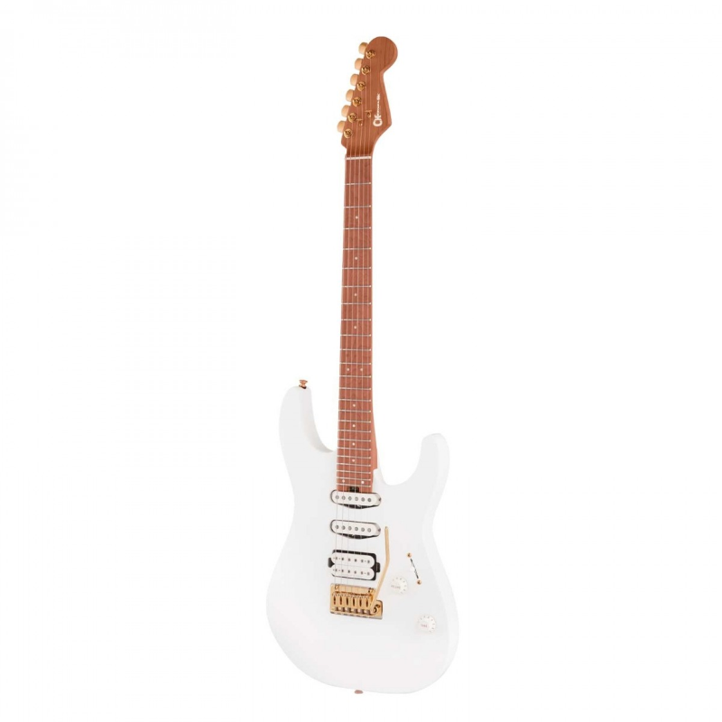 Charvel Pro-Mod DK24 HSS 2PT CM Snow White 2969413576