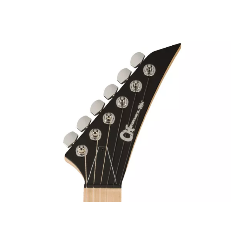 Charvel Super-Stock SD1 H 2PT M, Maple Fingerboard, Silver