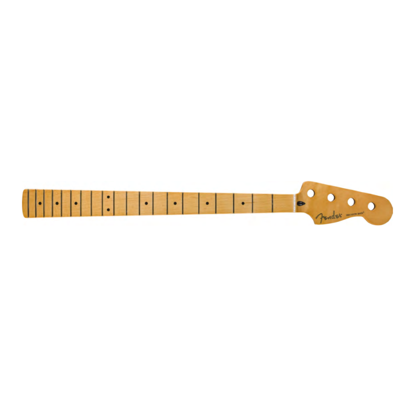 Fender Player II Series Precision Bass® Neck, 22 Medium Jumbo Frets, Maple, 9.5", Modern "C"