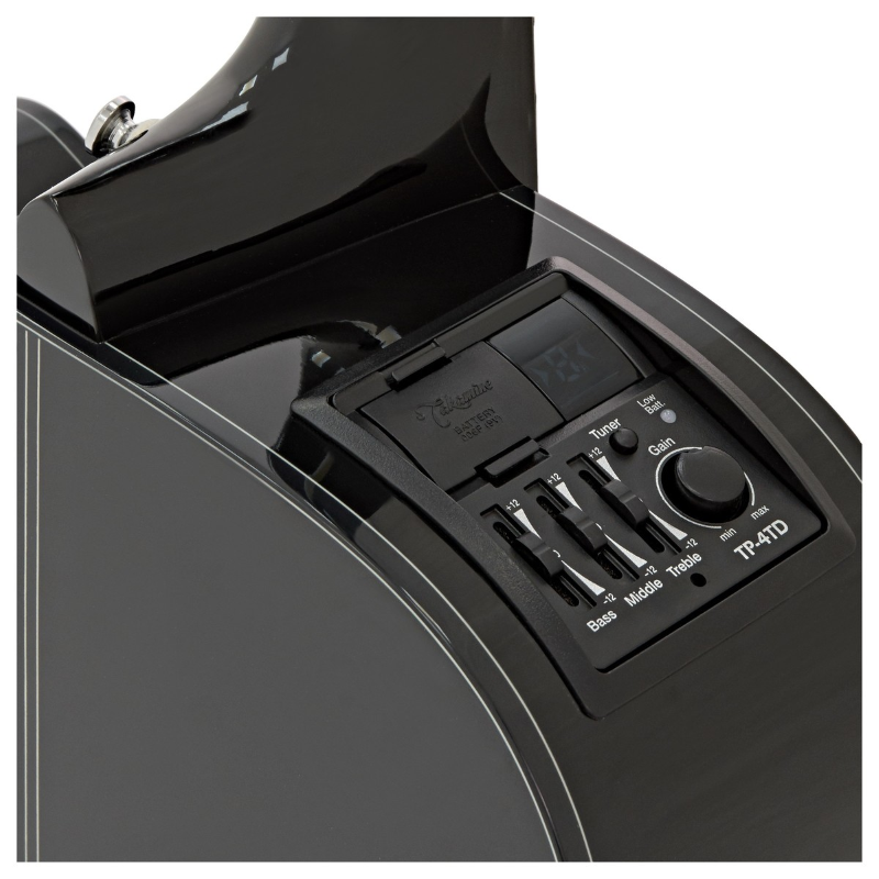 Takamine GD30CE-12-BLK - Chitarra 12 corde dreadnought cutaway elettrificata - Serie G Series 