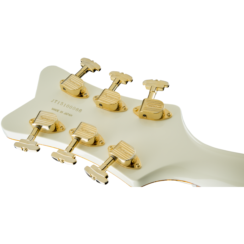 Gretsch G6136T-59 Vintage Select Edition '59 Falcon™ Hollow Body with Bigsby®, TV Jones®, Vintage White, Lacquer