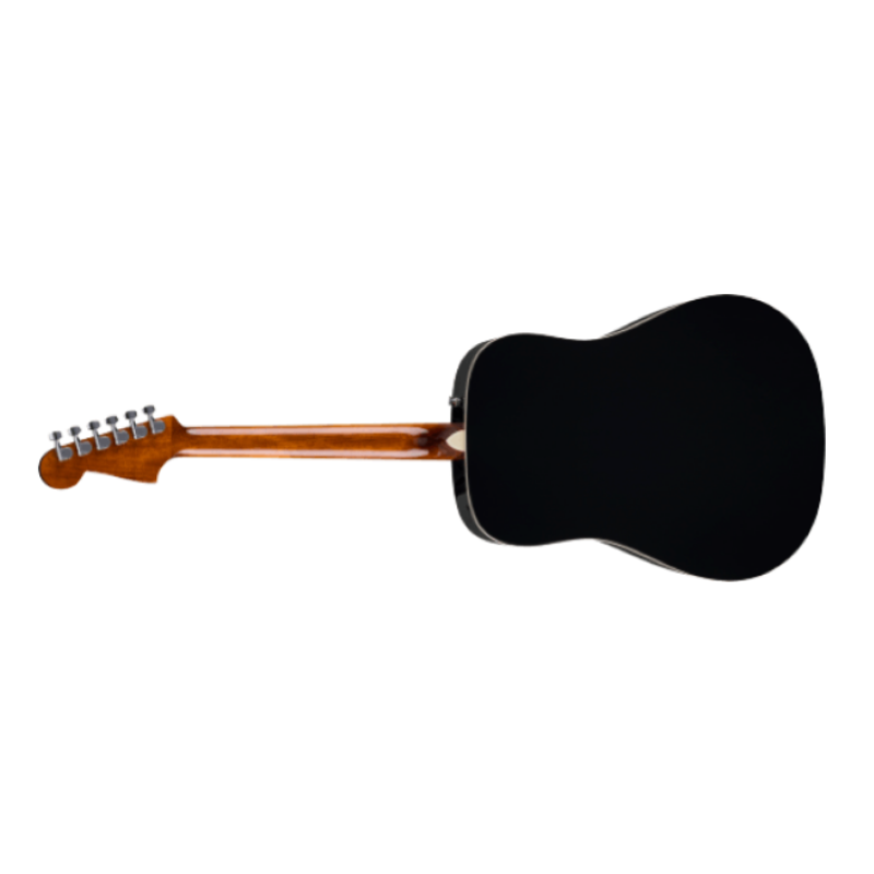 Fender California Standard Redondo™, Spruce Top, Ivory Pickguard, Black