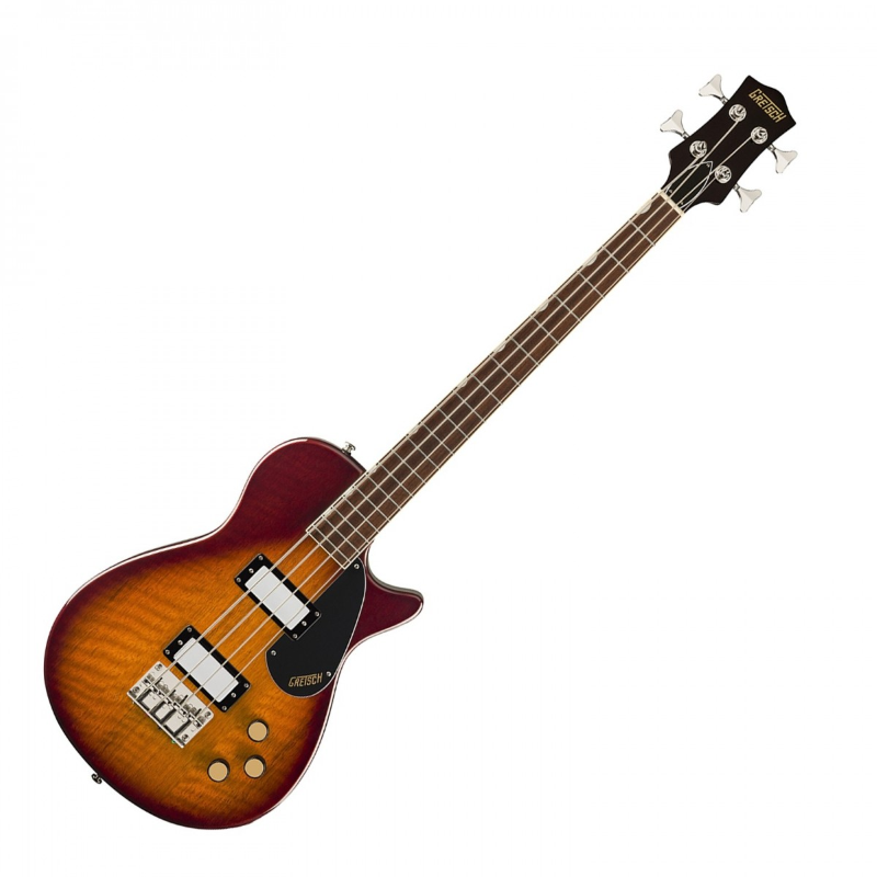Gretsch Streamliner™ Jet™ Club Bass Single-Cut, Laurel Fingerboard, Havana Burst