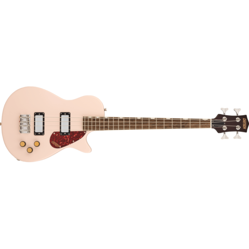 Gretsch Streamliner™ Jet™ Club Bass Single-Cut, Laurel Fingerboard, Shell Pink