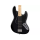 Fender Standard Jazz Bass®, Maple Fingerboard, Black Pickguard, Black 0266821506