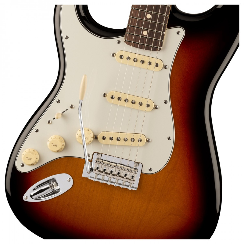 Fender Player II Stratocaster® Left-Hand, Rosewood Fingerboard, 3-Color Sunburst