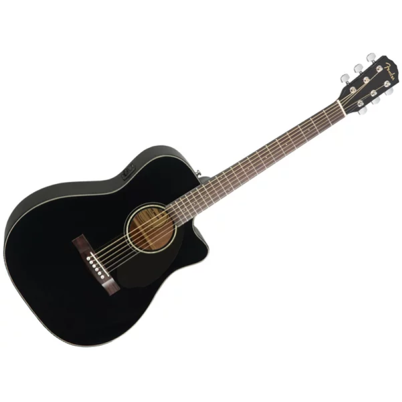 Fender CC60SCE Concert, Walnut Fingerboard, Black