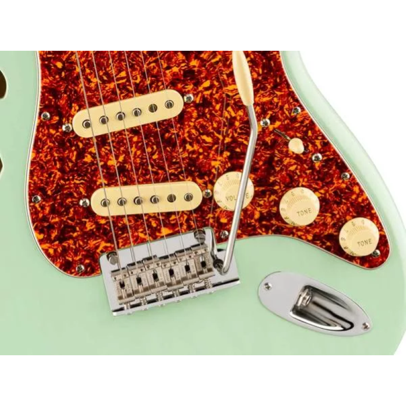 Fender American Professional II Stratocaster® Thinline, Rosewood Fingerboard, Transparent Surf Green 0171010735