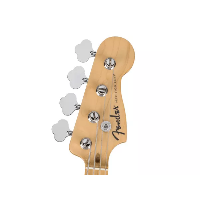 Fender Standard Precision Bass®, Maple Fingerboard, Black Pickguard, Olympic White 0266621505