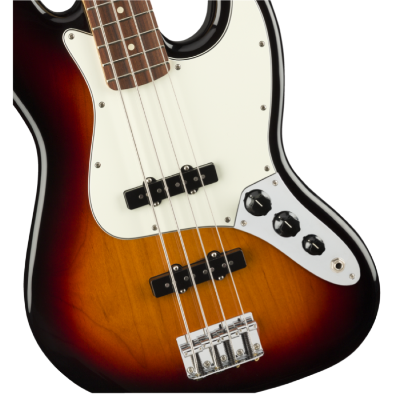 Fender Player Jazz Bass® Pau Ferro Fingerboard, 3-Color Sunburst 0149903500