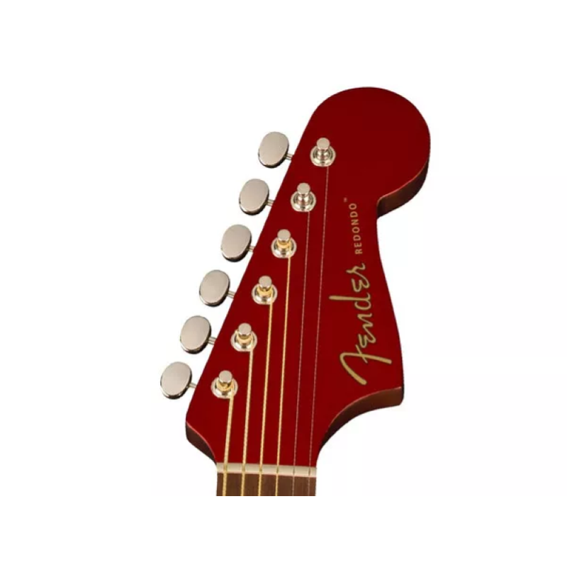 Fender Redondo Player, Walnut Fingerboard, White Pickguard, Candy Apple Red