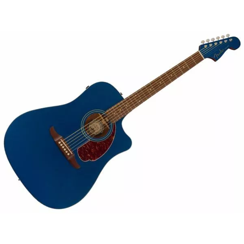 Fender Redondo Player, Walnut Fingerboard, Tortoiseshell Pickguard, Lake Placid Blue