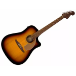 Fender Redondo Player, Walnut Fingerboard, Gold Pickguard, Sunburst