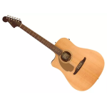 Fender Redondo Player Left-Handed, Walnut Fingerboard, Gold Pickguard, Natural