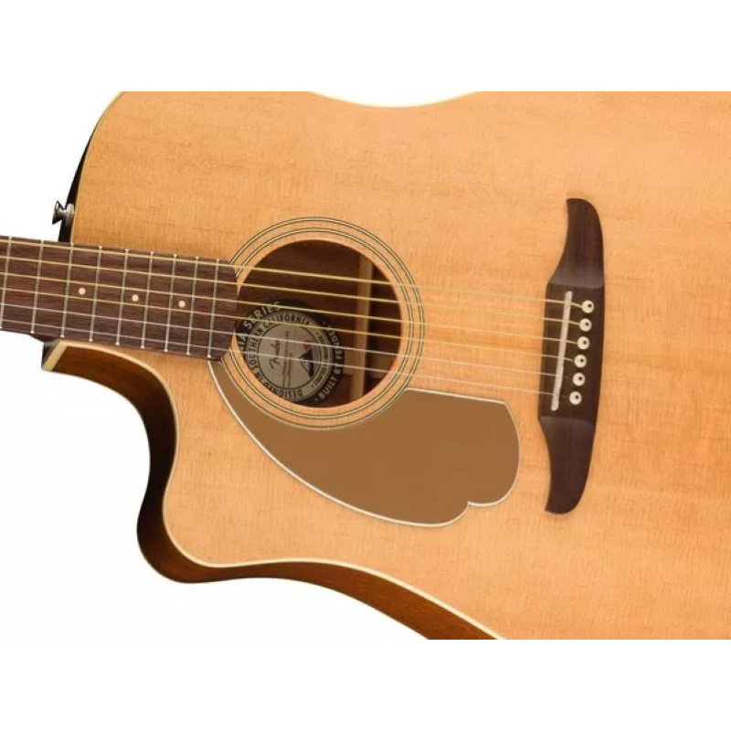 Fender Redondo Player Left-Handed, Walnut Fingerboard, Gold Pickguard, Natural