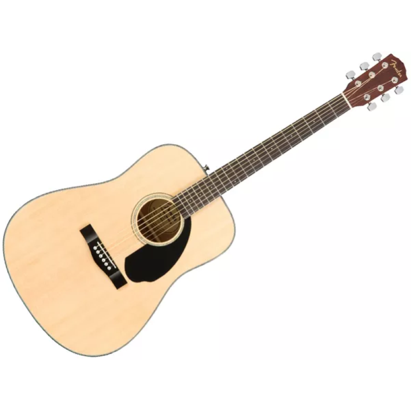 Fender CD60S Dreadnought, Walnut Fingerboard, Natural 0970110021