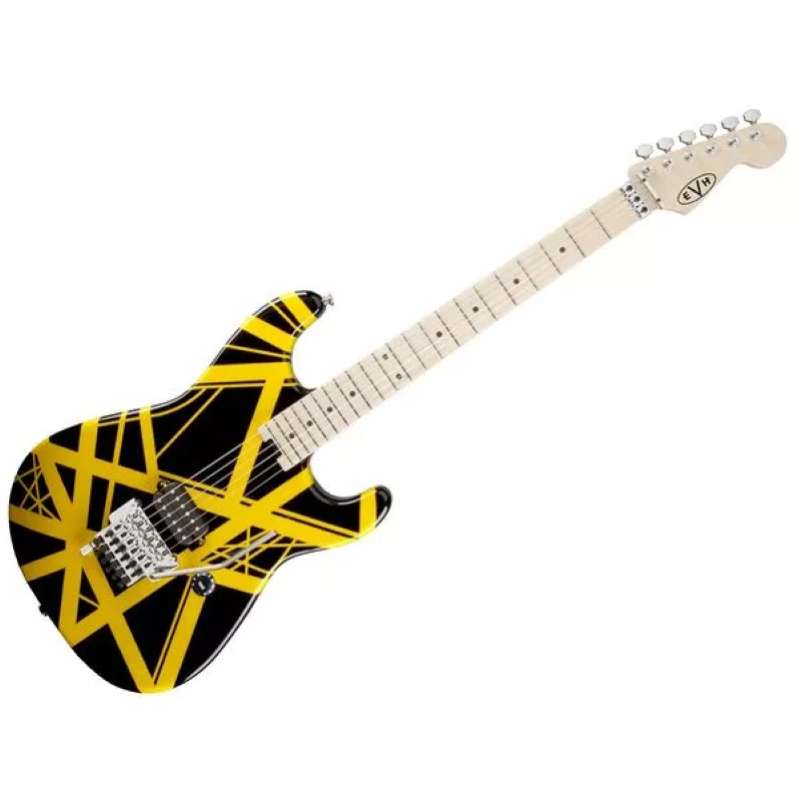 EVH Striped Series Black with Yellow Stripes 5107902528