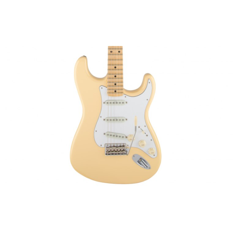 Fender Yngwie Malmsteen Stratocaster® Yngwie Malmsteen Stratocaster®, Scalloped Maple Fingerboard, Vintage White 0107112841